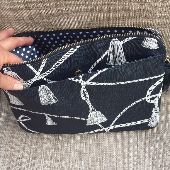 Chico’s iPad, cosmetics, purse bag tote- tassel - Picture 5 of 8